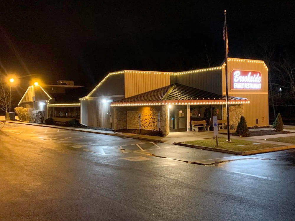 Light Your Night Commercial Client Brookside Family Restaurant