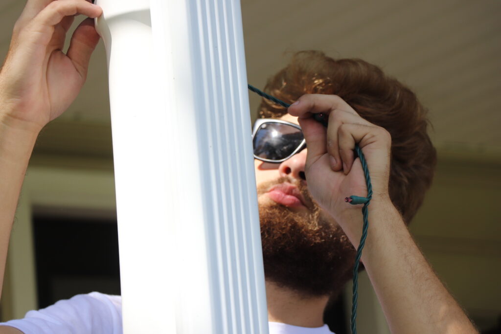 Behind the scenes of holiday light installations in Royersford, PA